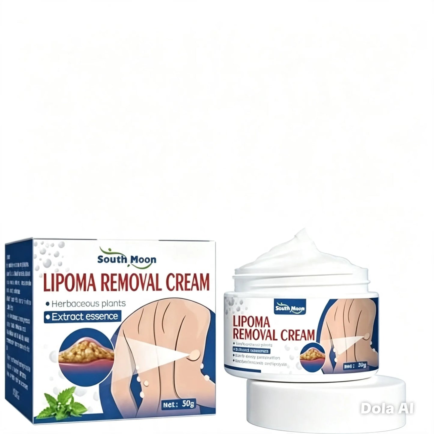 South Moon Lipoma Removal Cream 50g | Herbal Body Smoothing Ointment (Buy 1 Get 1 Free)
