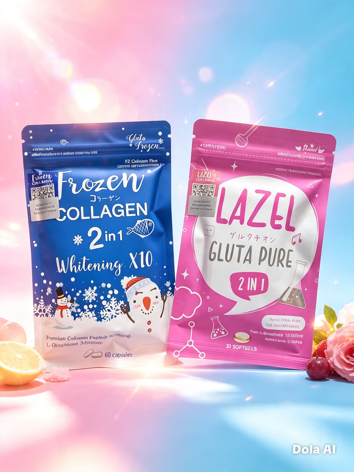 LAZEL Gluta Pure Capsule 2 in 1 X