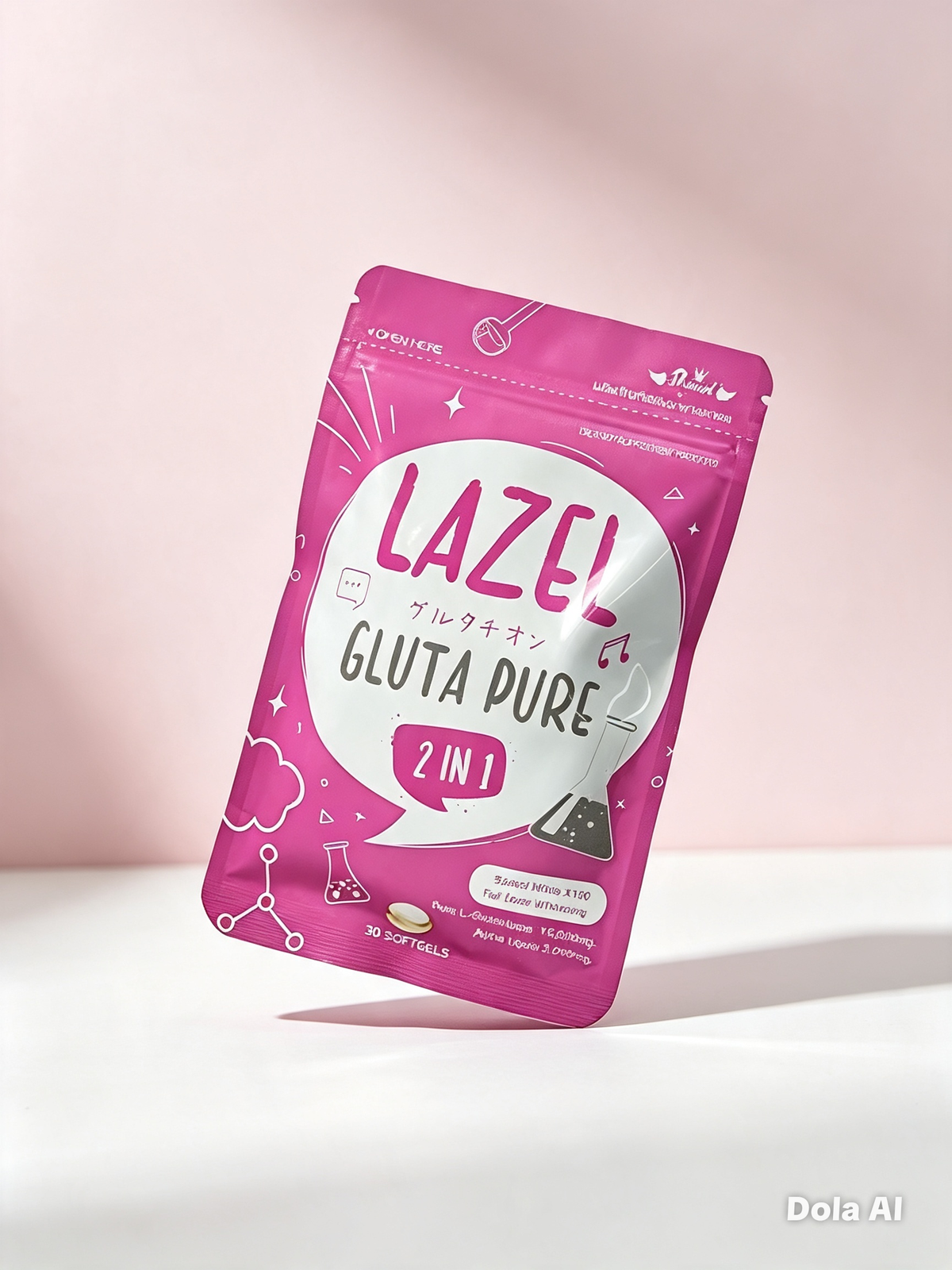 LAZEL Gluta Pure Capsule 2 in 1