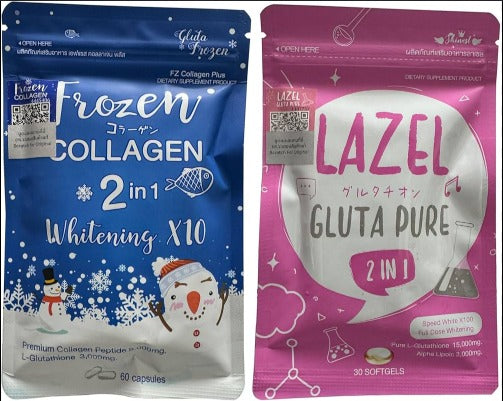 LAZEL Gluta Pure Capsule 2 in 1 X