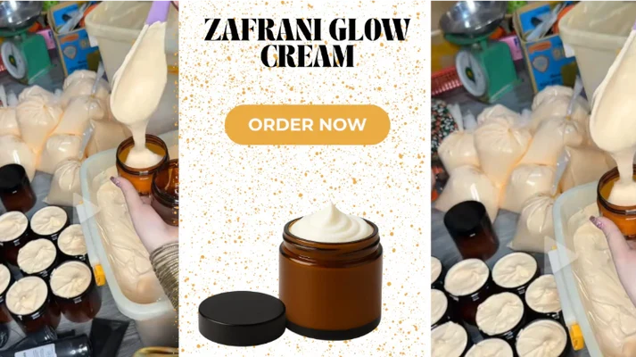 Zafrani Whitening Cream – Natural Glow Formula 🌼 (Buy 1 Get 1 FREE)