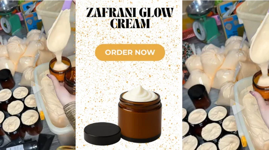 Zafrani Whitening Cream – Natural Glow Formula 🌼 (Buy 1 Get 1 FREE)