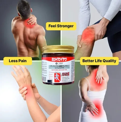 Japanese Pain Relief Gel | Fast Absorbing Muscle & Joint Care Gel (Buy 1 Get 1 Free)
