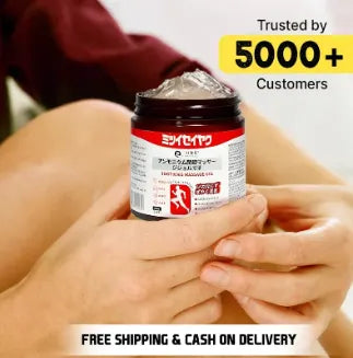 Japanese Pain Relief Gel | Fast Absorbing Muscle & Joint Care Gel (Buy 1 Get 1 Free)