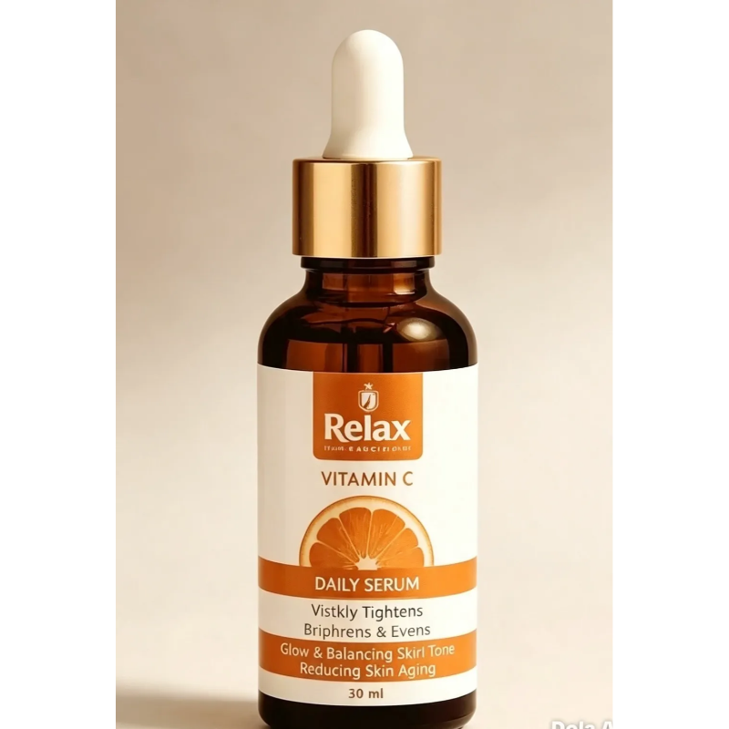 Relax Vitamin C Daily Face Serum | Brightening & Glow Serum 30ml